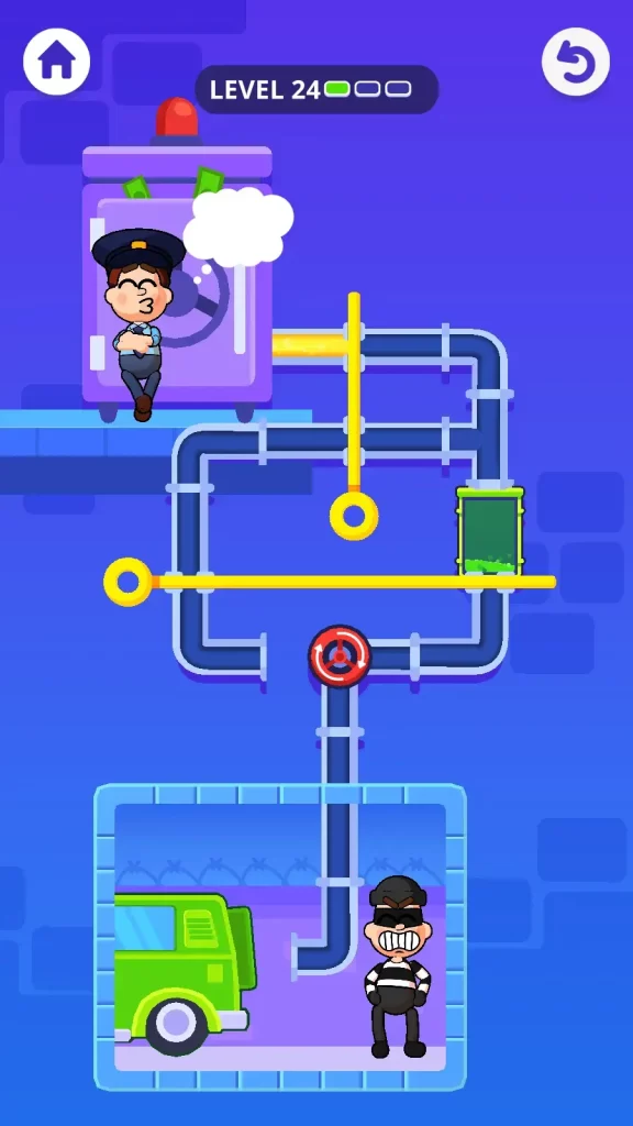flow legends pipe games banky robbery puzzle