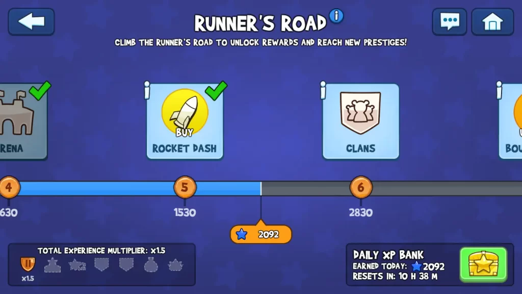 fun run 3 runner's road overview
