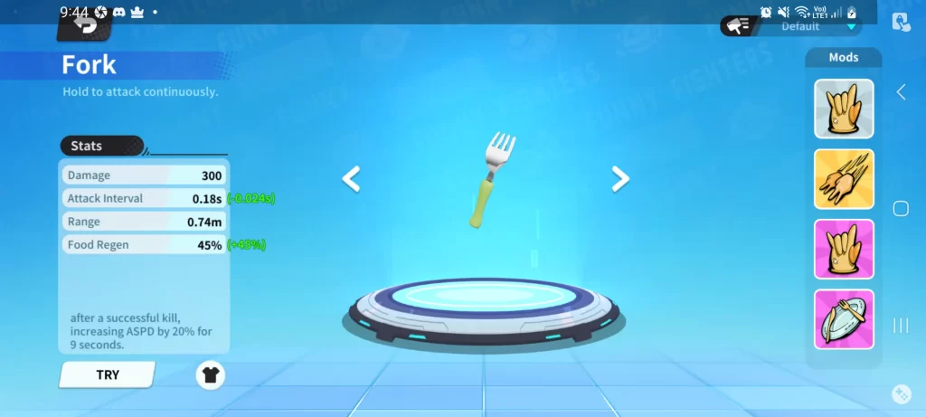 funny fighters fork
