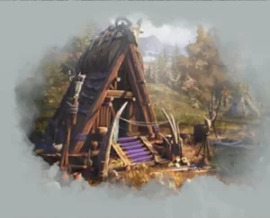 viking rise building divination shack