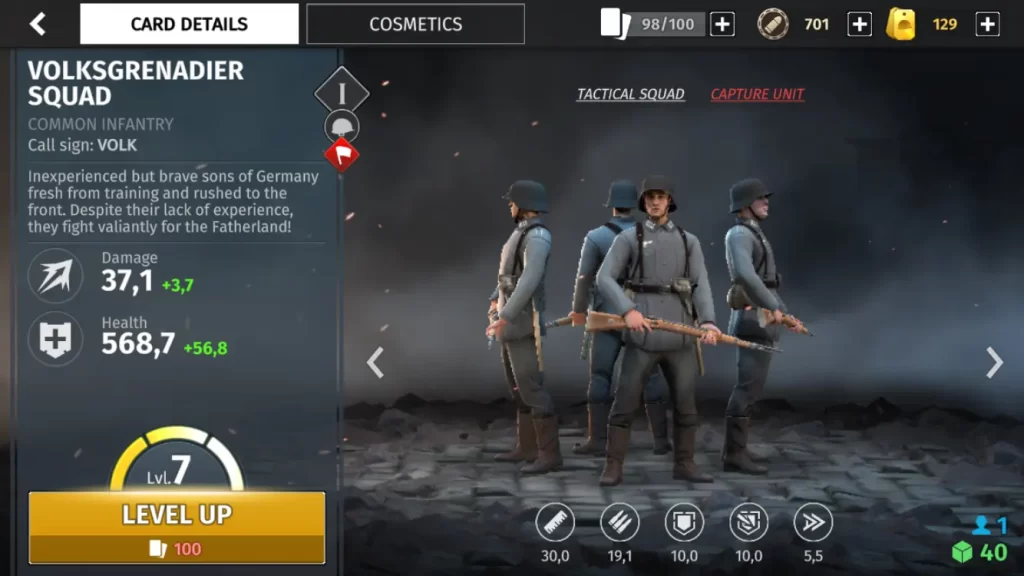 world war armies volksgrenadier squad