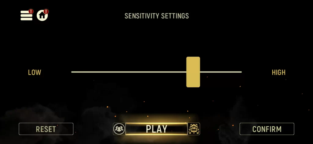 tacticool control sensitivity