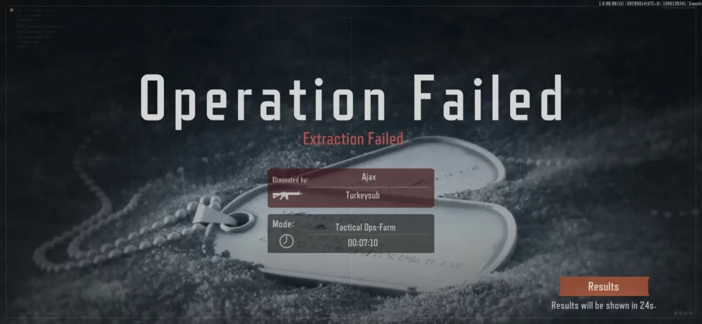 arena breakout operation failed