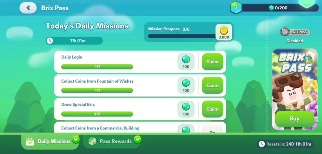 brixity daily missions 2