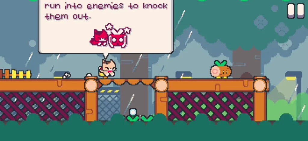 knocking out enemies in super cat tales paws