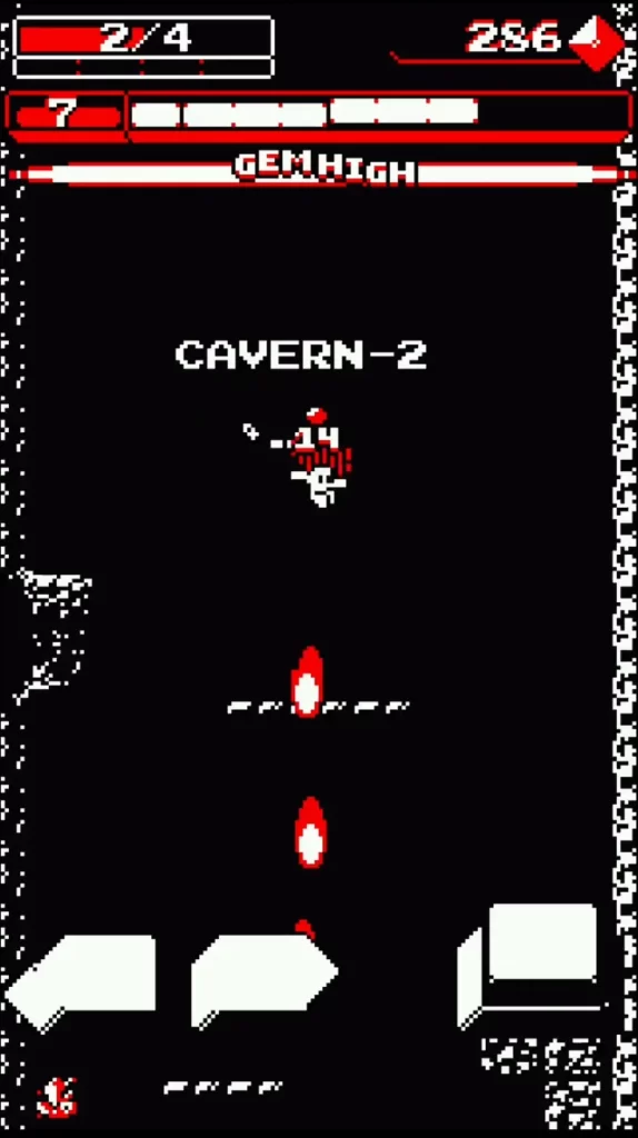 slowing down in downwell