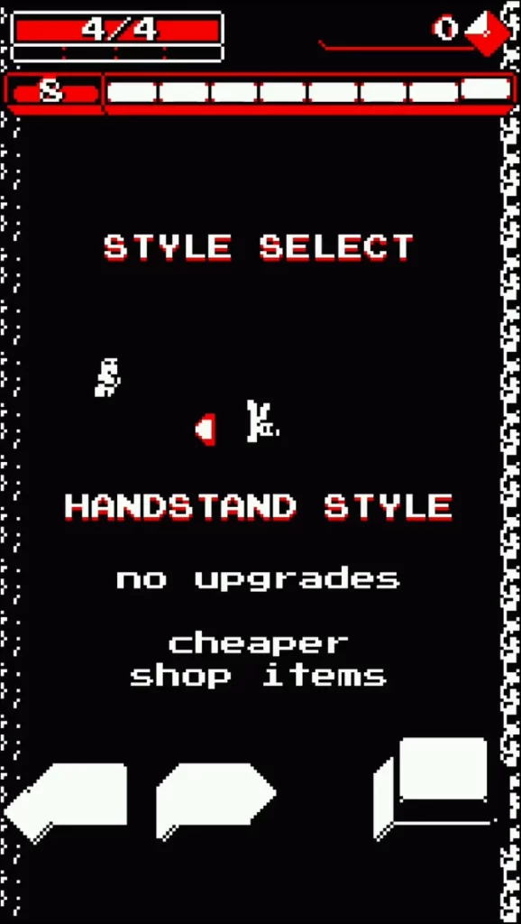 downwell handstand style