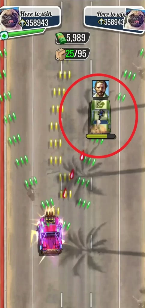 fastlane road to revenge diagonal shots