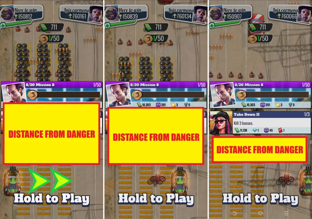 fastlane road to revenge pause blinking