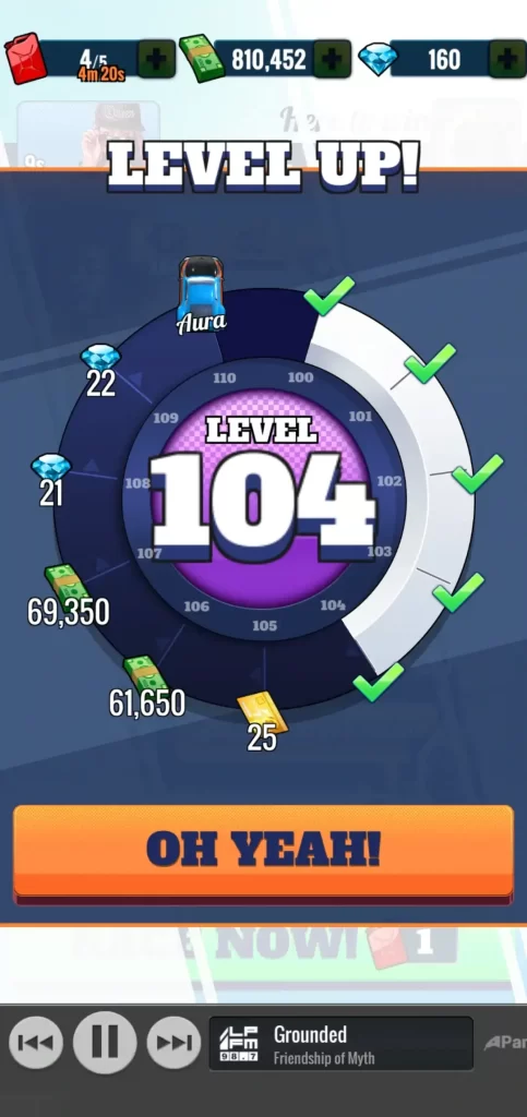 fastlane road to revenge xp gain