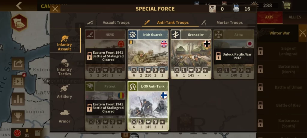 glory of generals 3 special force