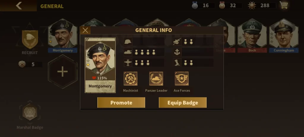 glory of generals 3 general info