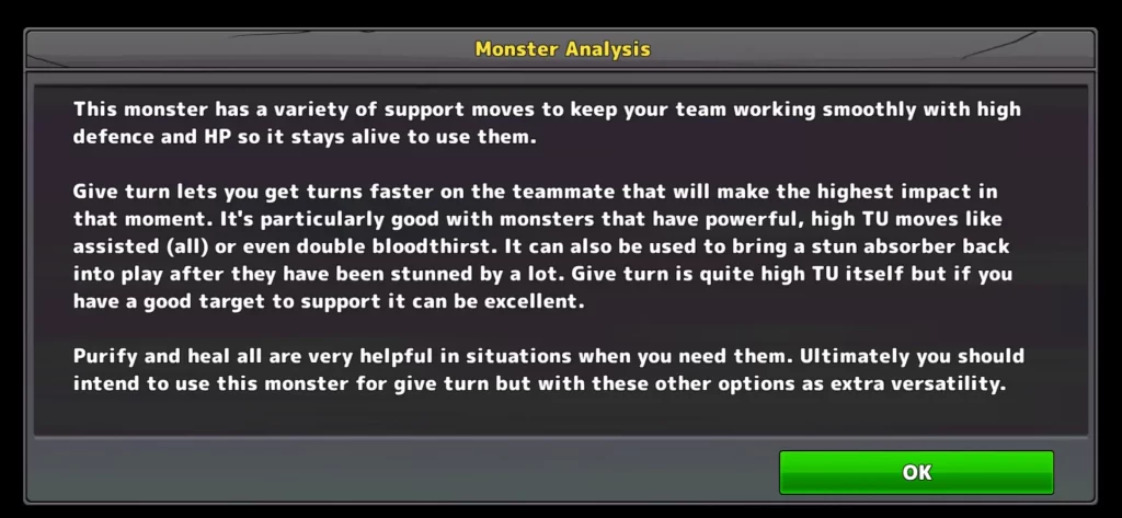 neo monsters monster analysis