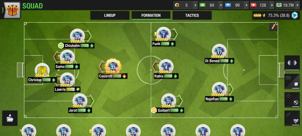 top eleven 2024 4-1-3-2 formation