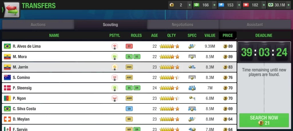 top eleven 2024 transfers scouted