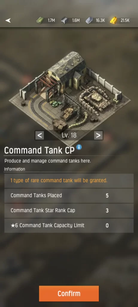 world war machines command tank cp