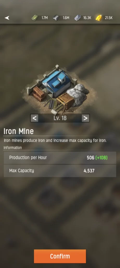 world war machines iron mine