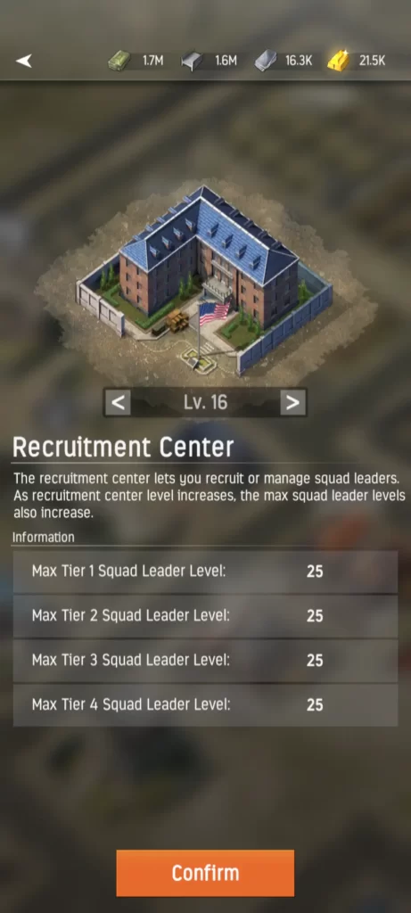 world war machines recruitment center