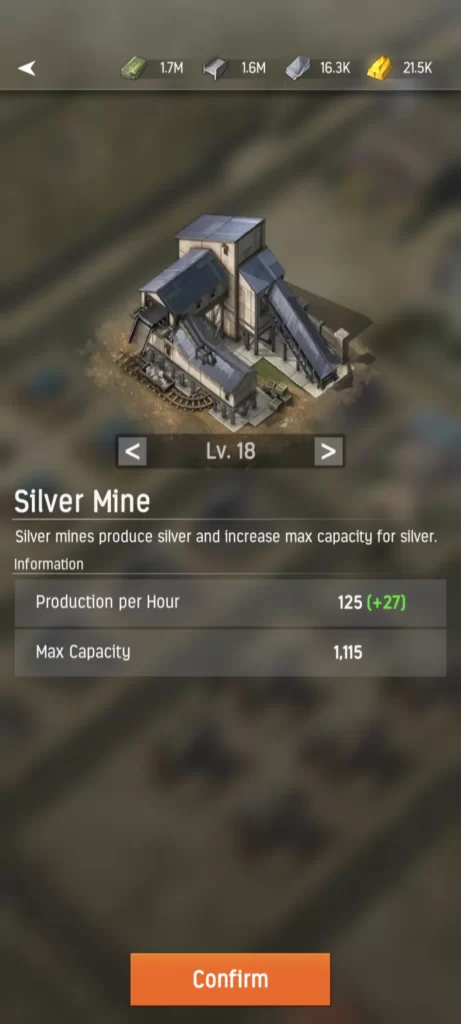 world war machines silver mine
