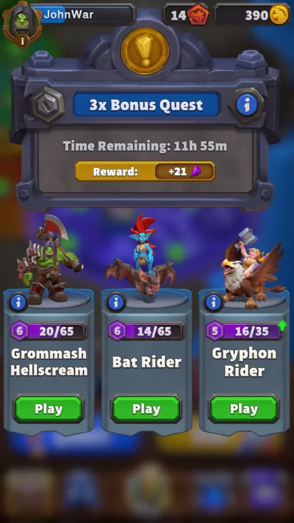 warcraft rumble quest