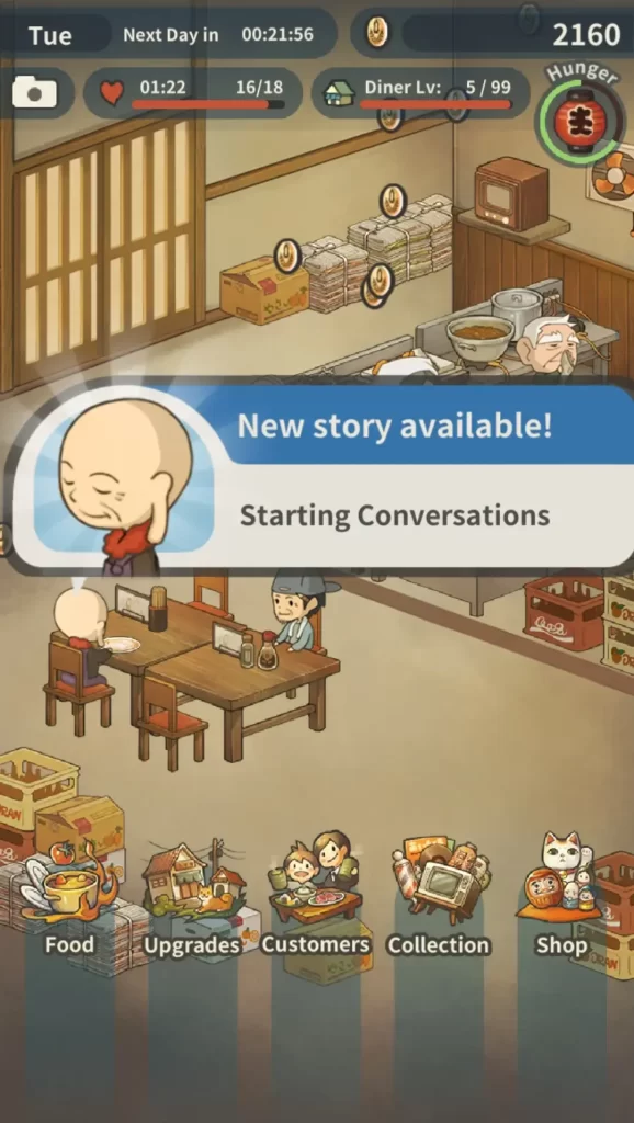 hungry hearts diner memories new story