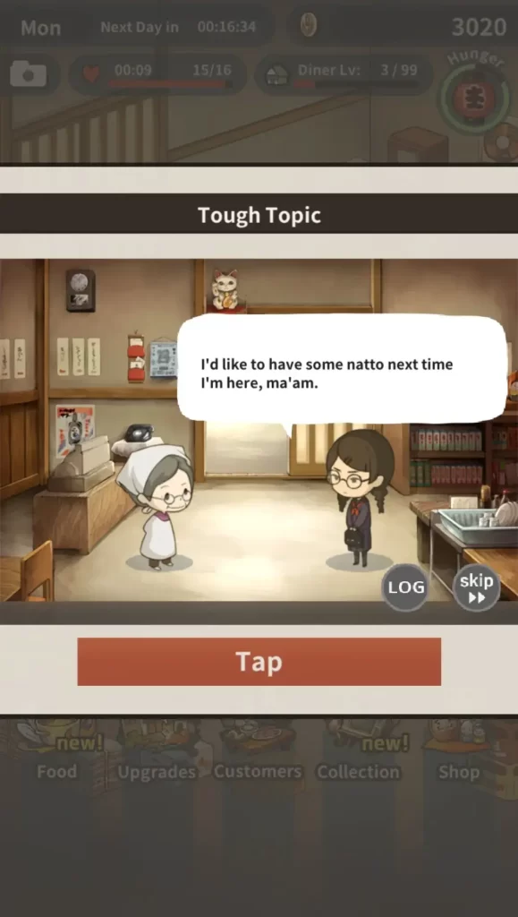 hungry hearts diner memories tough topic