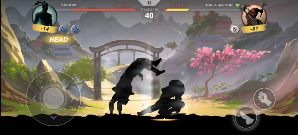 shades shadow fight roguelike gameplay