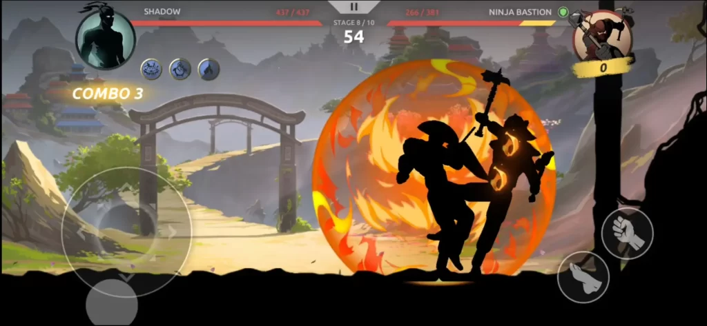 shades shadow fight roguelike shin tap