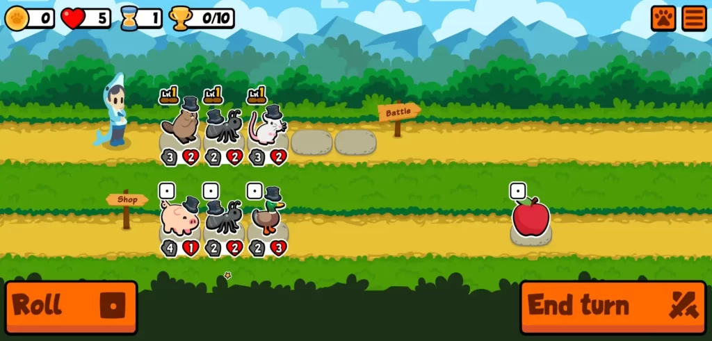 super auto pets stat values