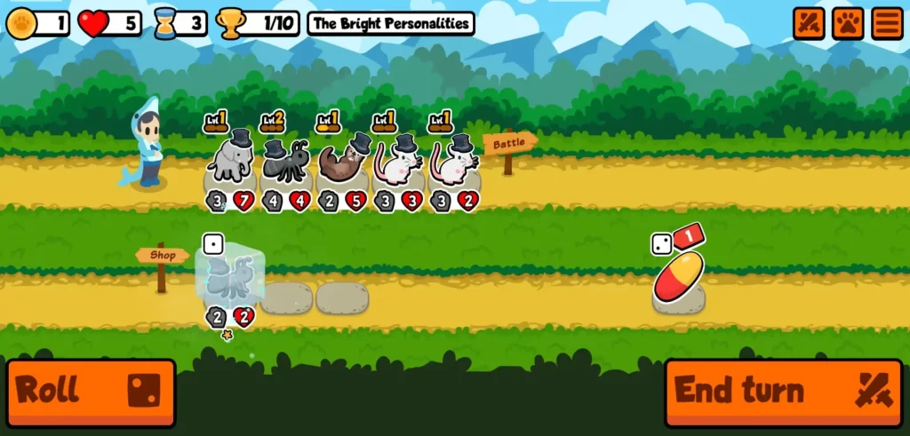 super auto pets placement