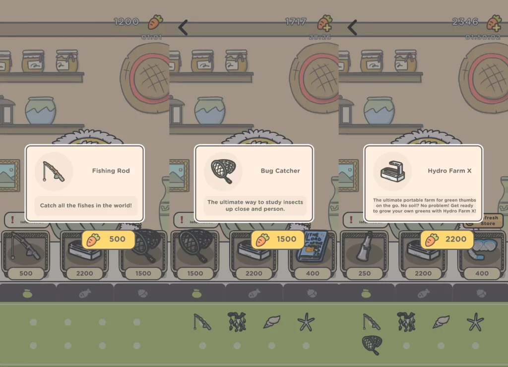 tsuki adventure 2 items