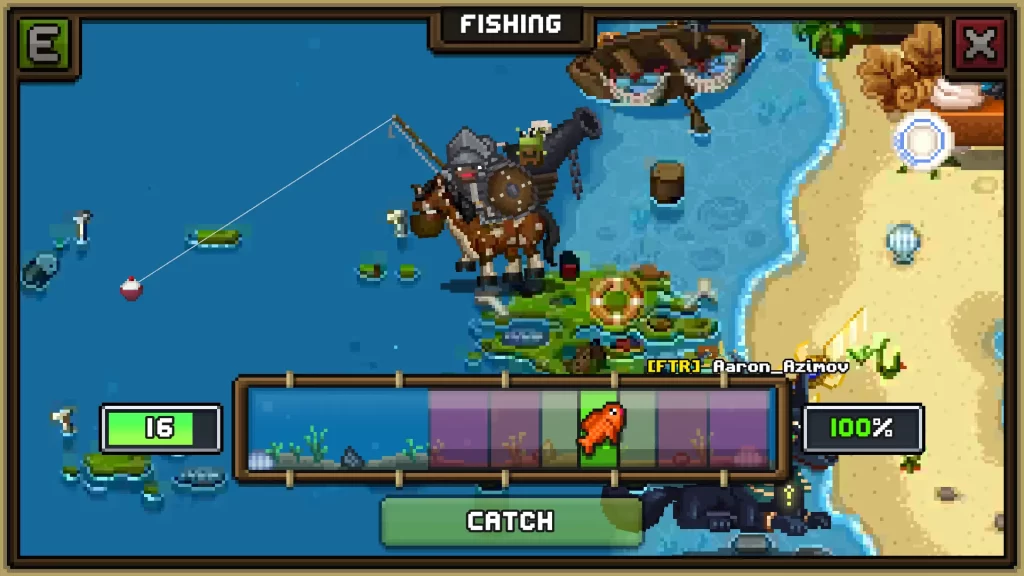 bit heroes quest fishing 3