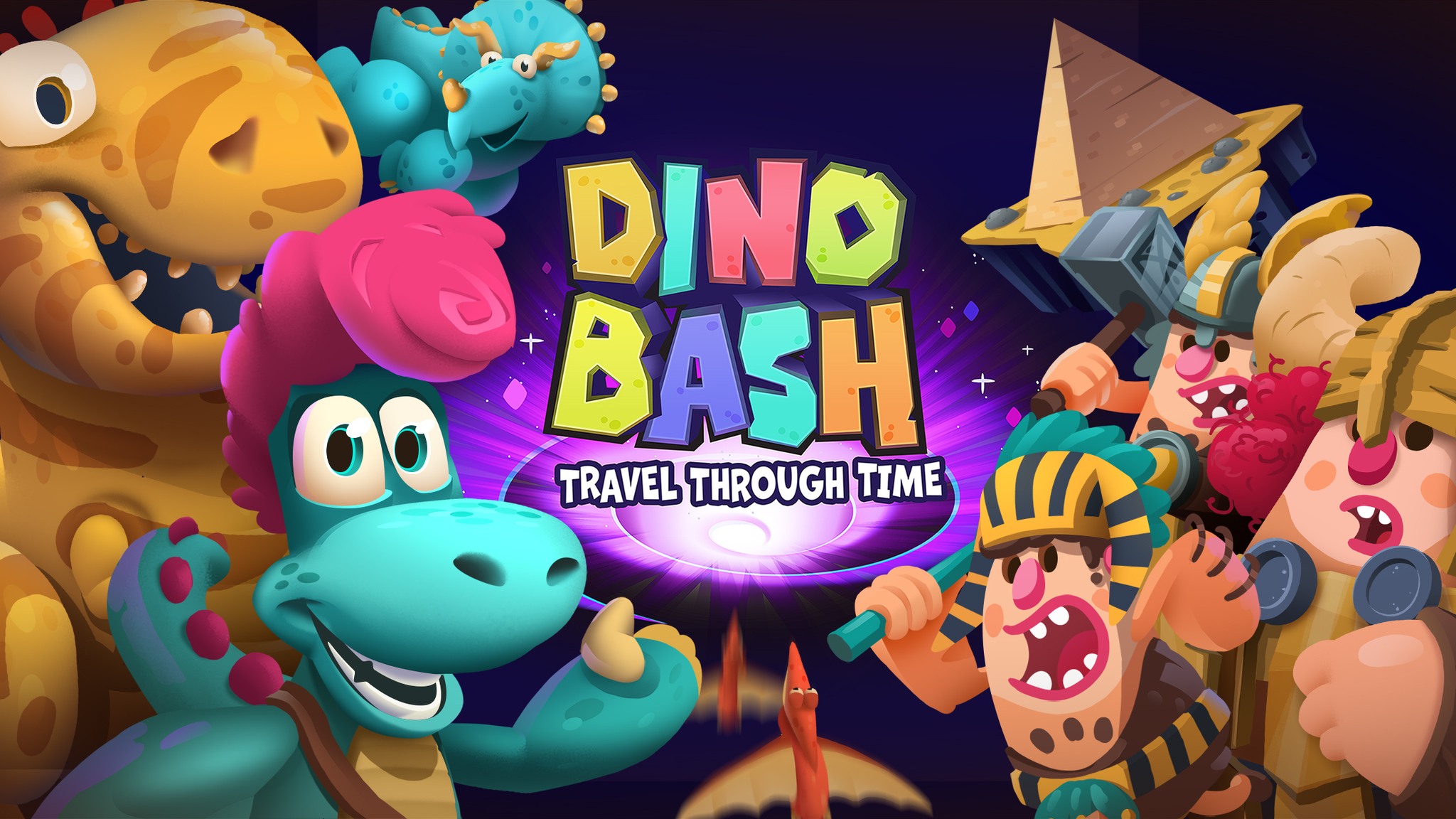 dino bash travel through time cover