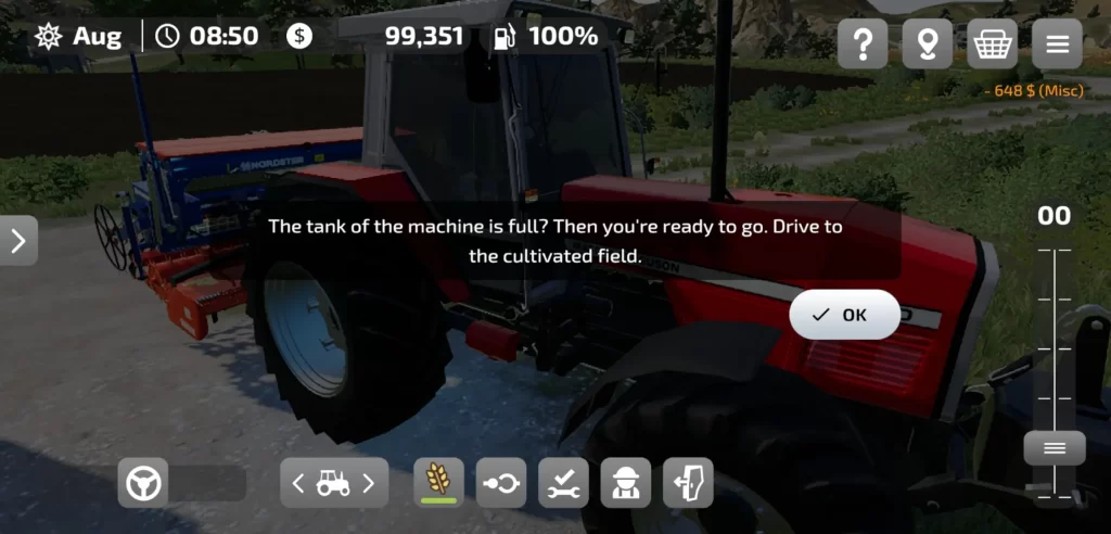 farming simulator 23 mobile machine tank