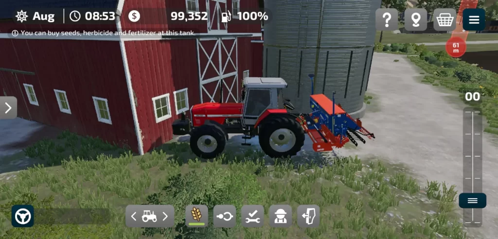 farming simulator 23 mobile tractor