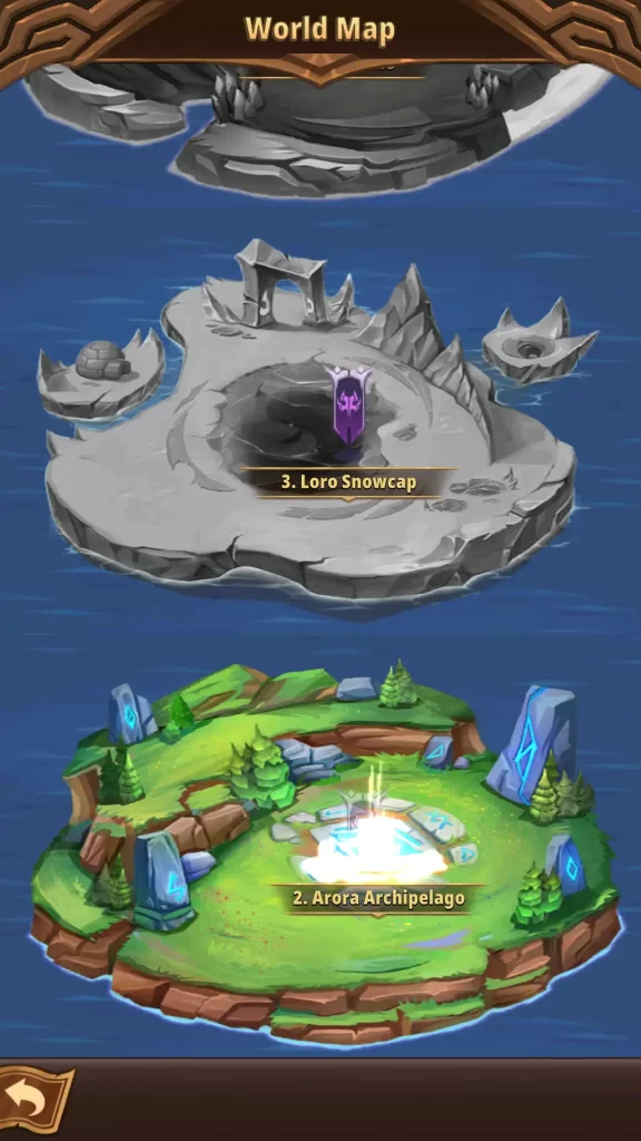 heroes awaken world map