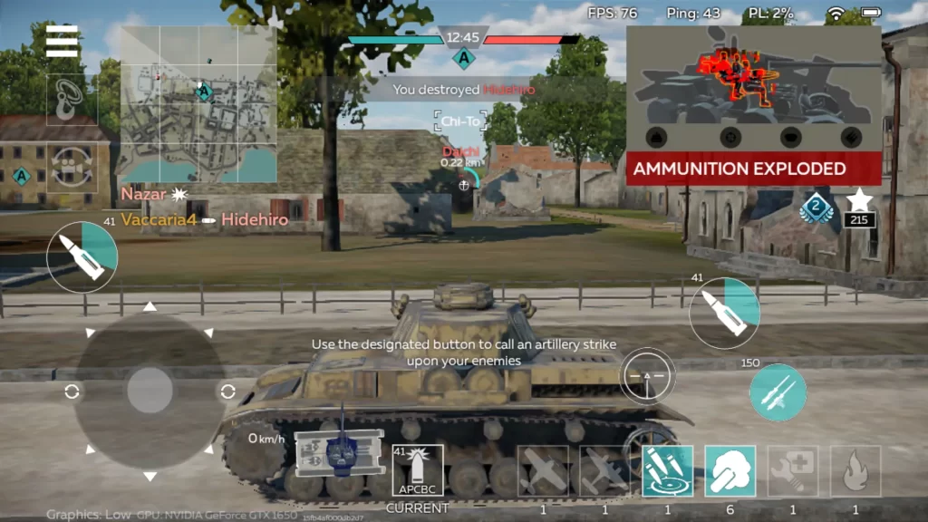 war thunder mobile play