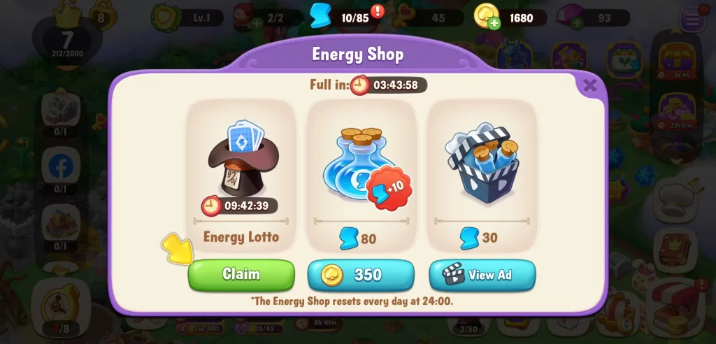 alice's dream merge island energy shop