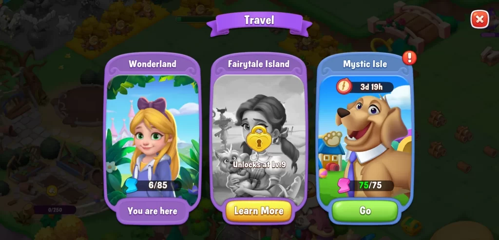 alice's dream merge island travel