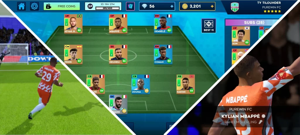 dream league soccer 2024 tactic to goal