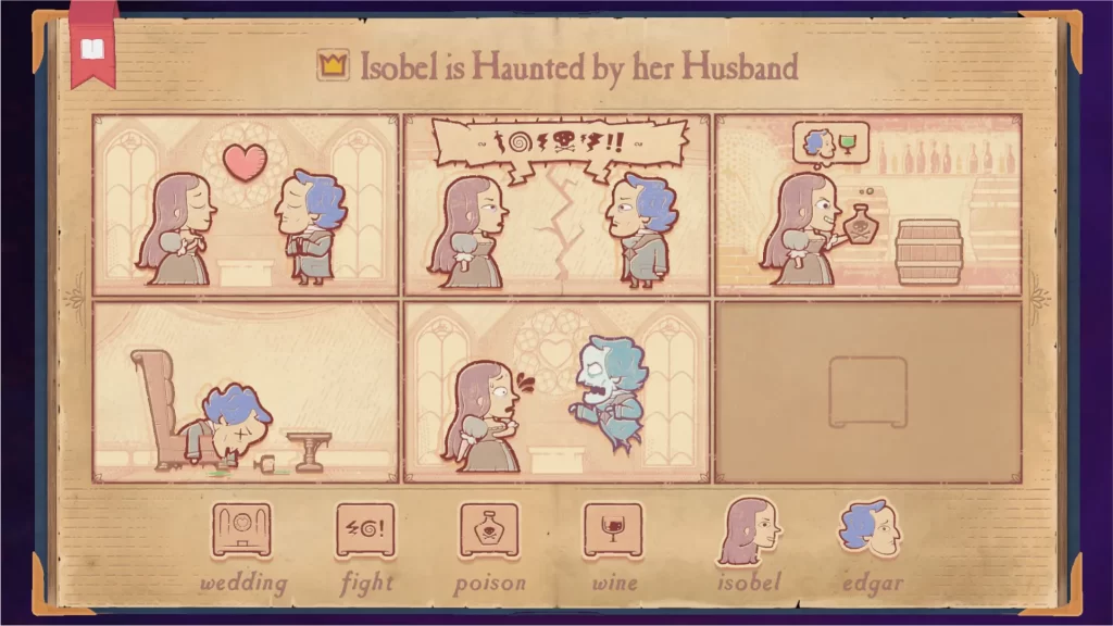 storyteller haunt - isobel is haunted by her husband