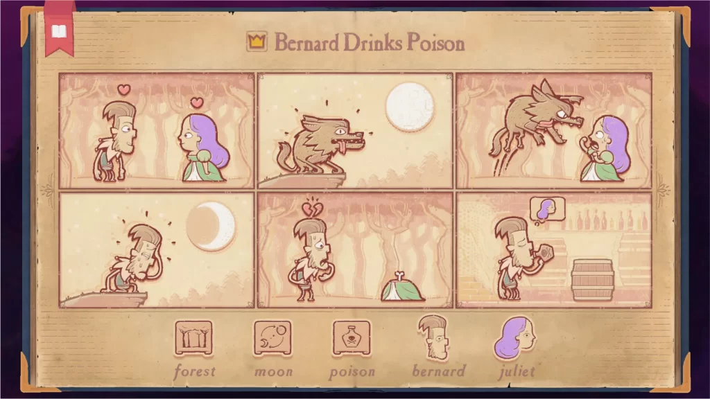 storyteller werewolf - bernard drinks poison