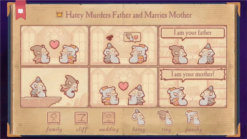 storyteller oedipus - hatey murders father and marries mother
