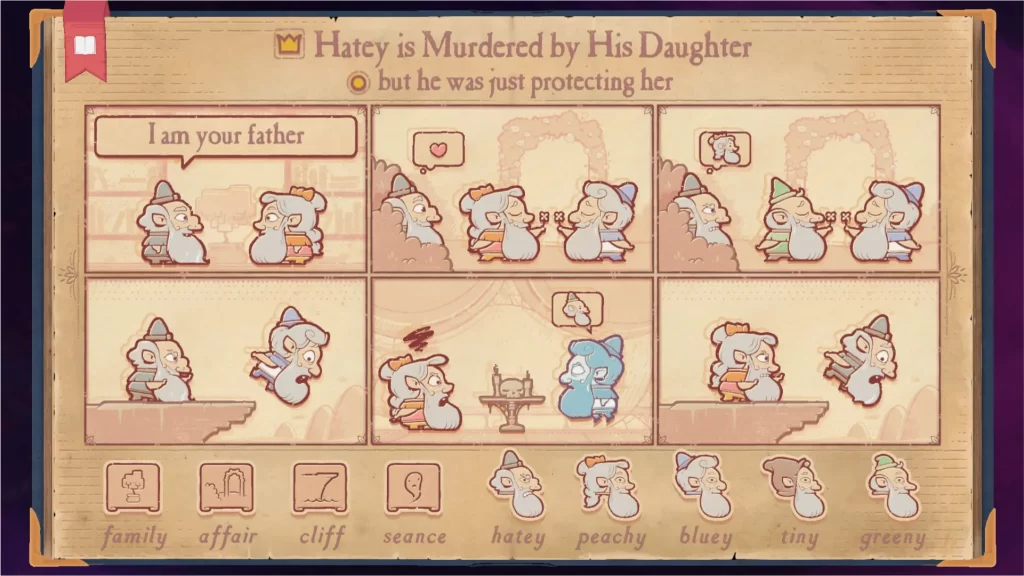 storyteller hatey is murdered by his daughter but he was just protecting her