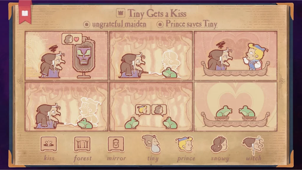 storyteller tiny gets a kiss