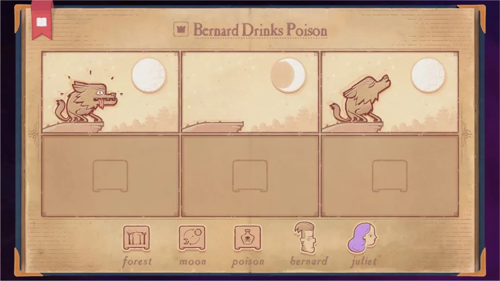 storyteller bernard drinks poison